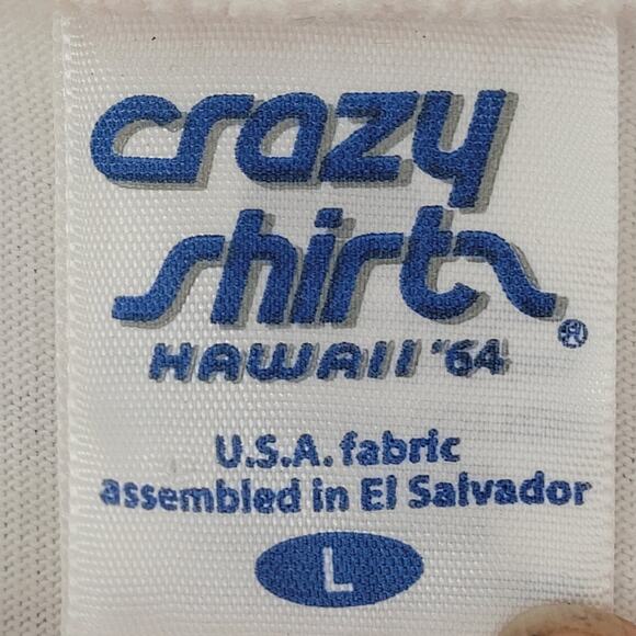 Crazy Shirts Hawaii Y2K Cat‎ Graphic Short Sleeve Men’s Vintage Casual Tee - Picture 3 of 16